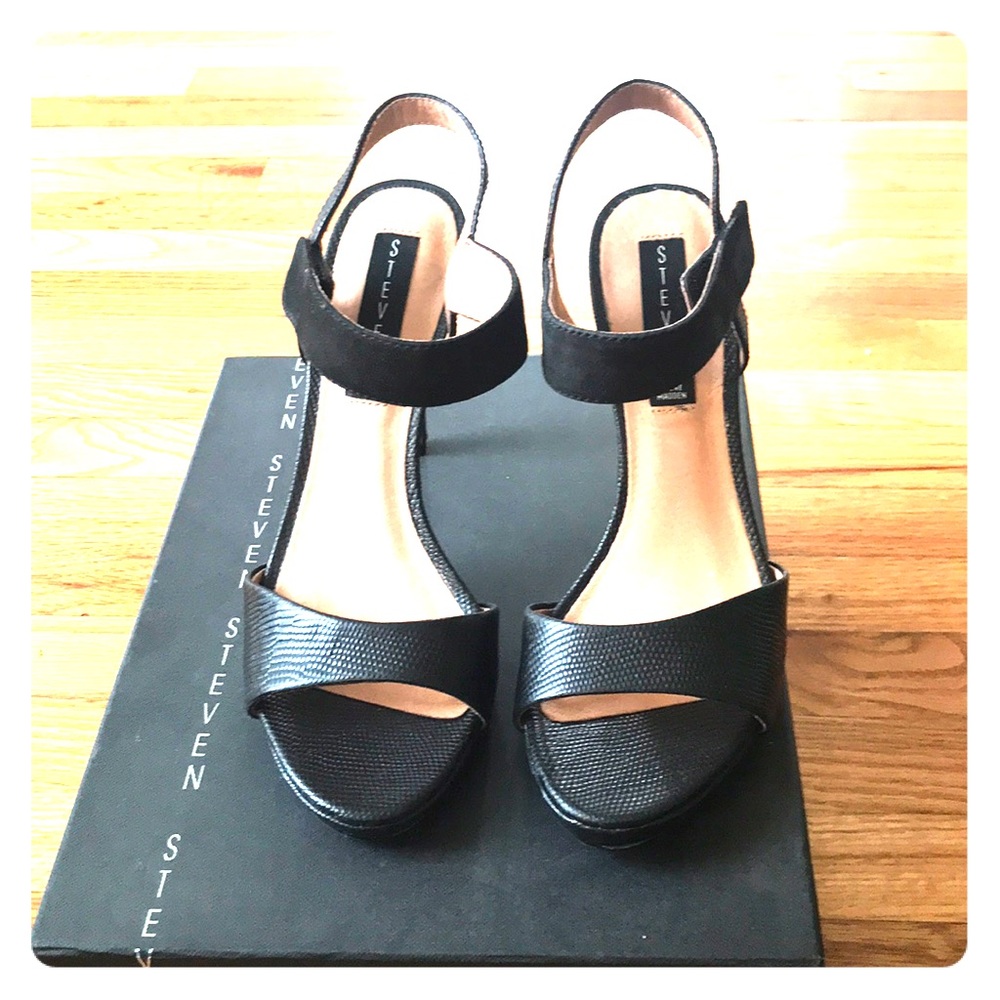 steven by steve madden razzle black heels 8